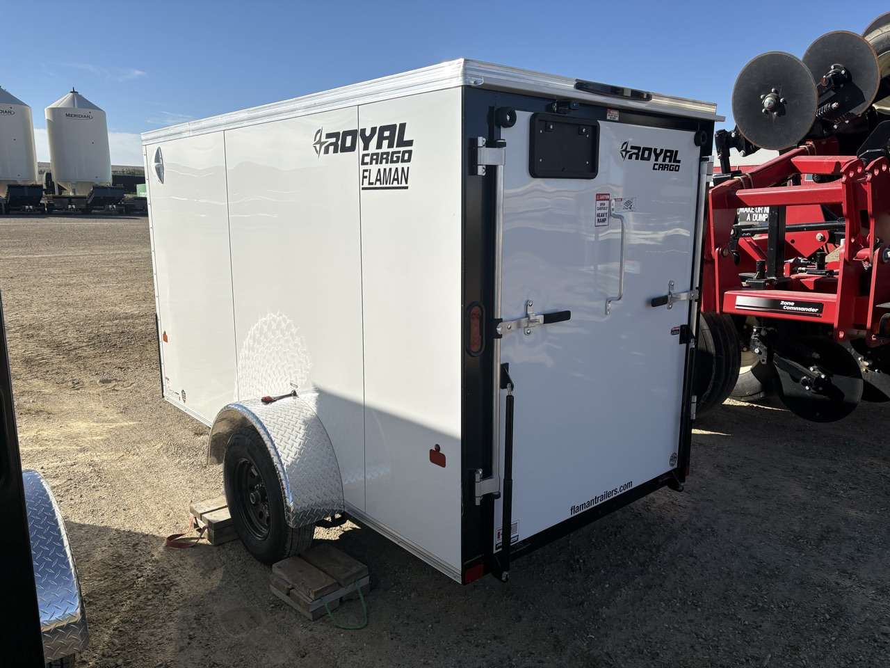 2027 Royal LCH 5' x 10' + V-Nose Cargo Trailer