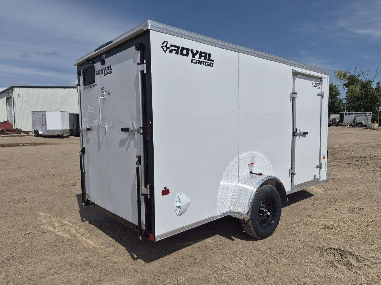 2027 Royal LCH 6' x 12' + V-Nose Cargo Trailer