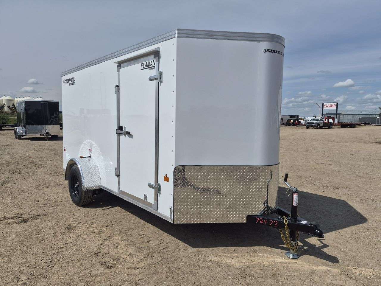 2027 Royal LCH 6' x 12' + V-Nose Cargo Trailer