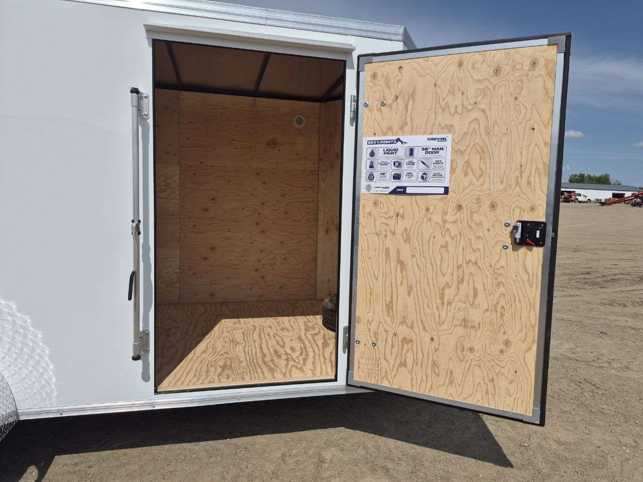 2027 Royal LCH 6' x 12' + V-Nose Cargo Trailer