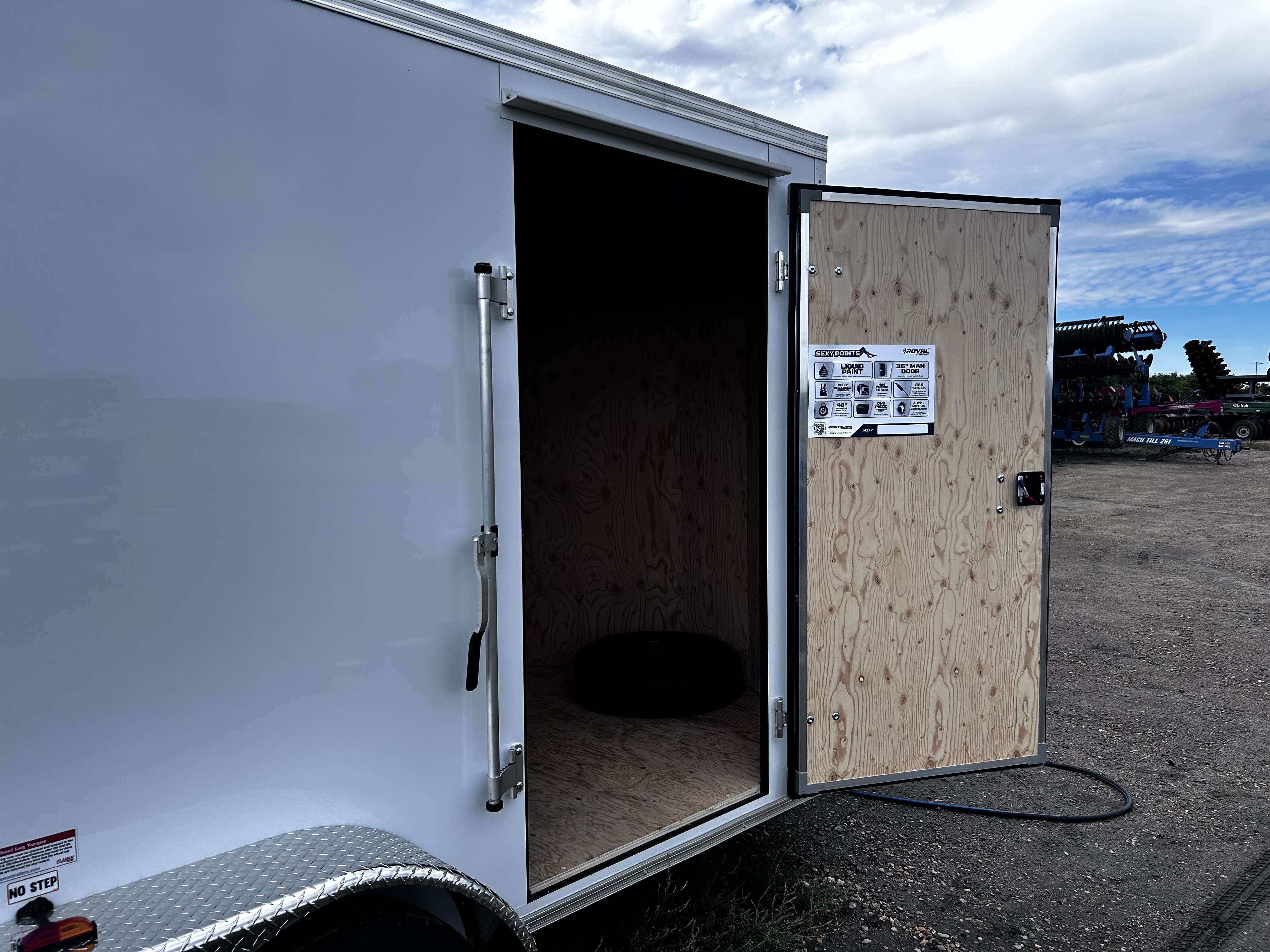 2027 Royal LCH 6' x 12' + V-Nose Cargo Trailer