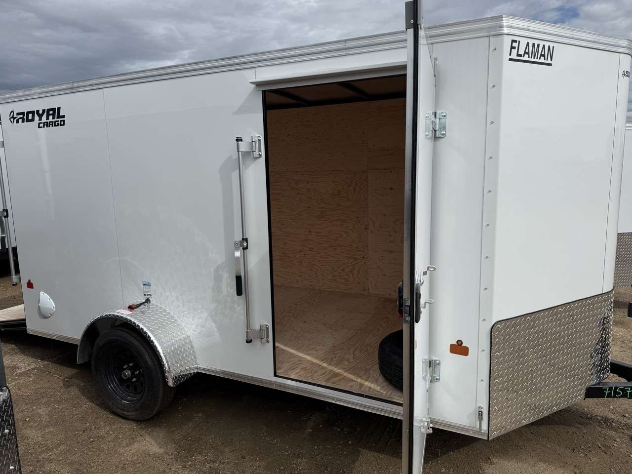 2027 Royal LCH 6' x 12' + V-Nose Cargo Trailer