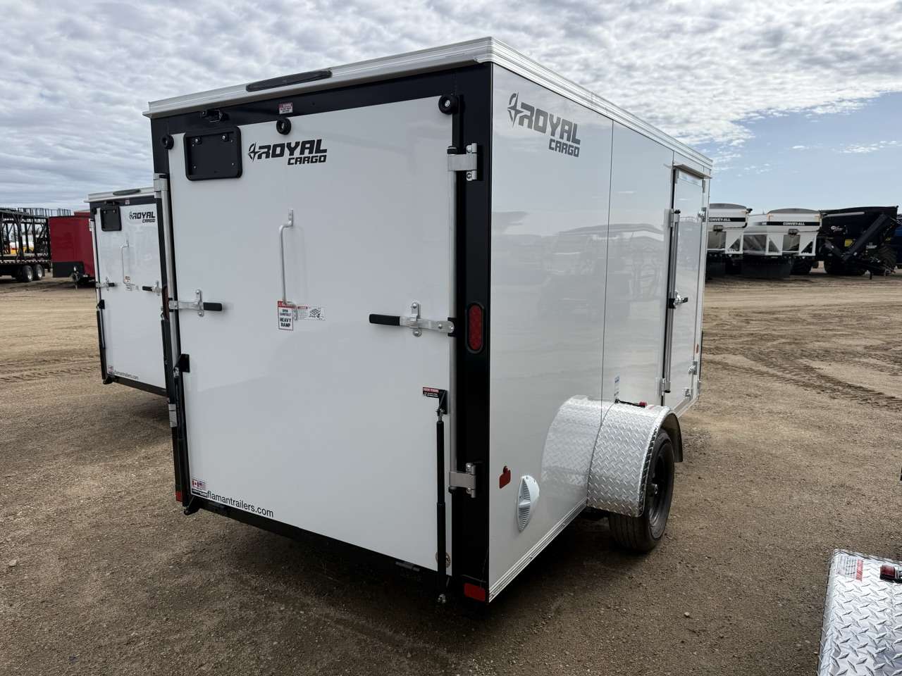 2027 Royal LCH 6' x 12' + V-Nose Cargo Trailer
