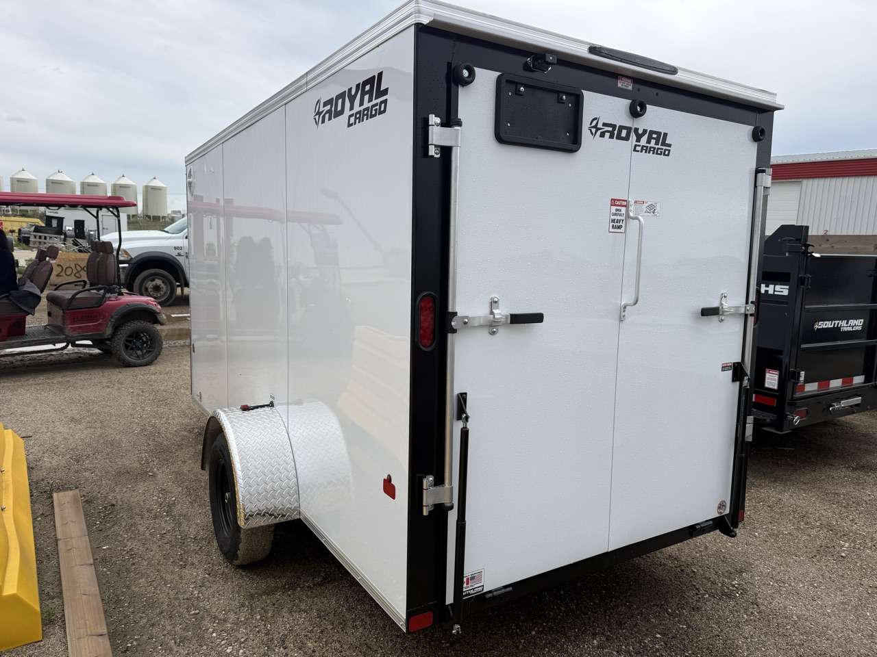 2027 Royal LCH 6' x 12' + V-Nose Cargo Trailer
