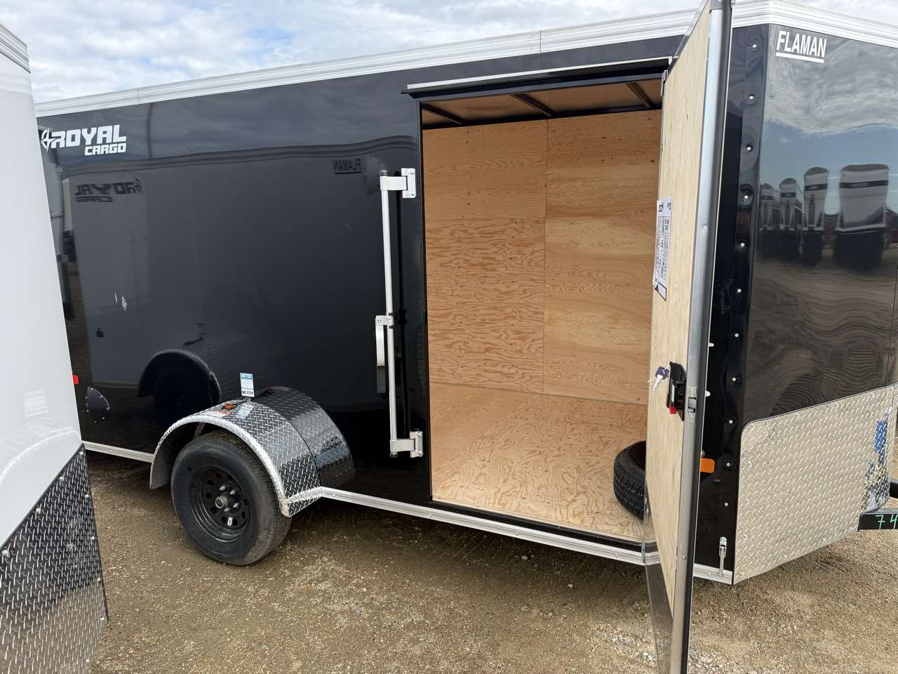 2027 Royal LCH 6' x 12' + V-Nose Cargo Trailer