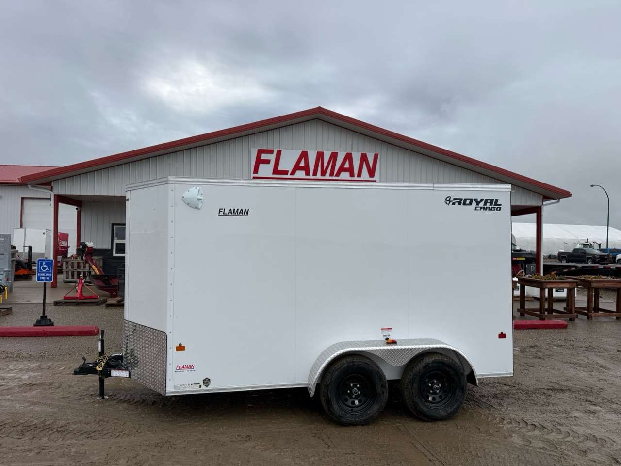 2027 Royal LCH 6' x 12' + V-Nose Cargo Trailer