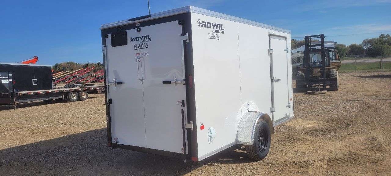 2027 Royal LCH 6' x 12' + V-Nose Cargo Trailer