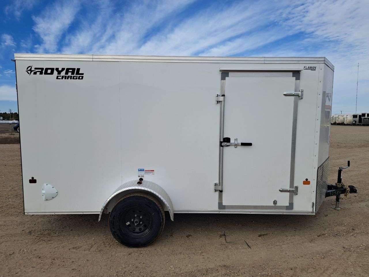2027 Royal LCH 6' x 12' + V-Nose Cargo Trailer