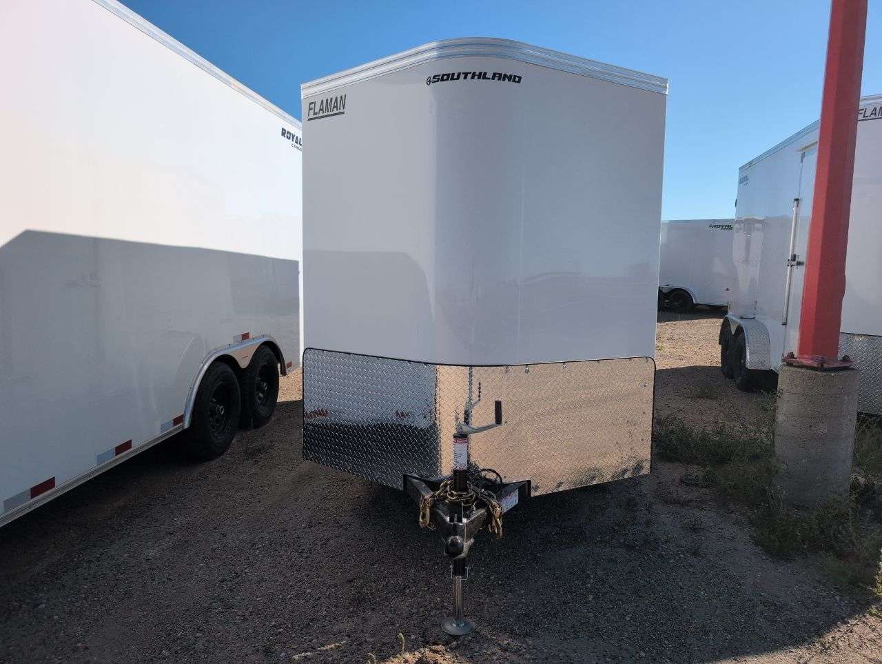 2027 Royal LCH 6' x 12' + V-Nose Cargo Trailer