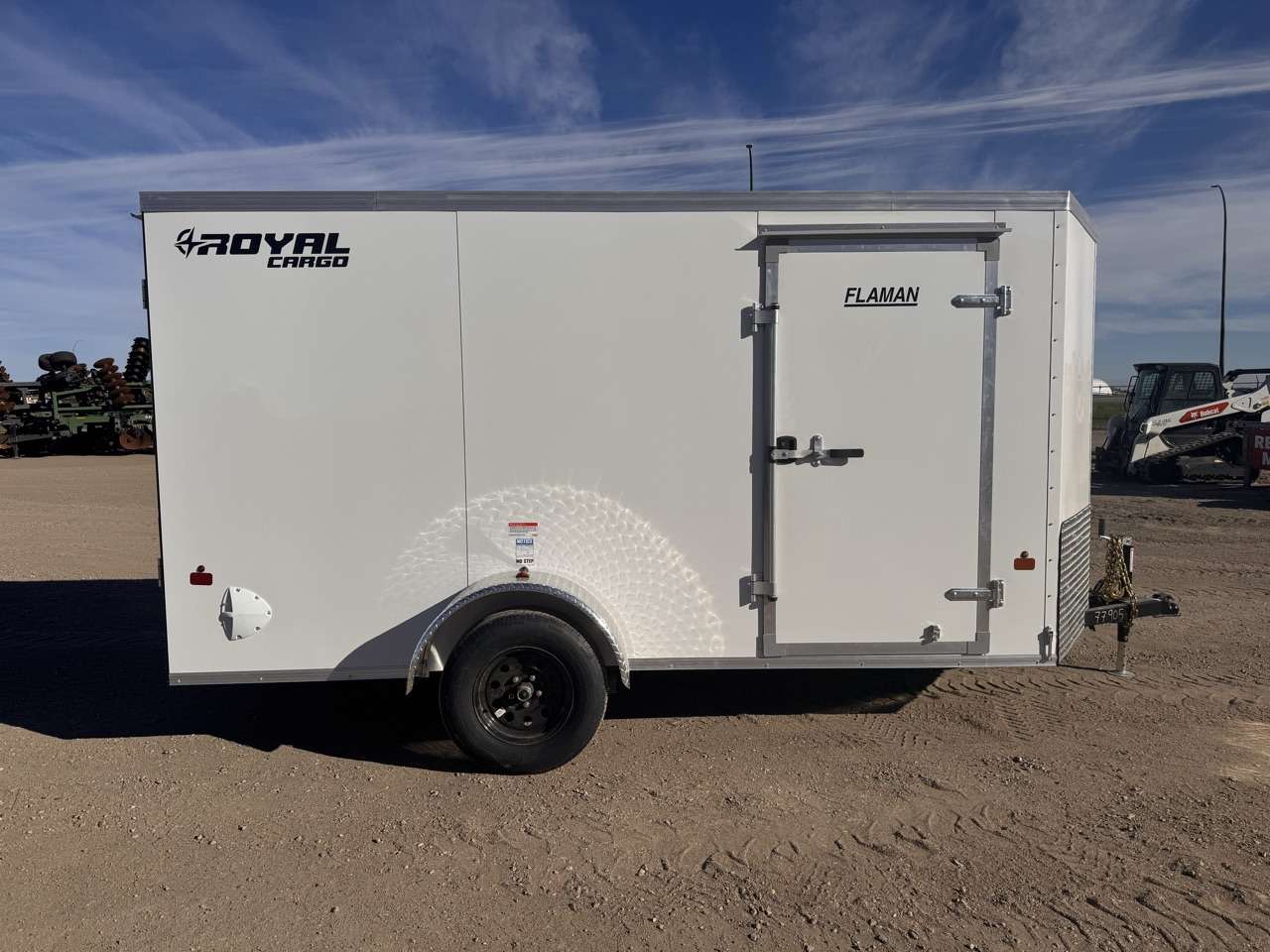 2027 Royal LCH 6' x 12' + V-Nose Cargo Trailer