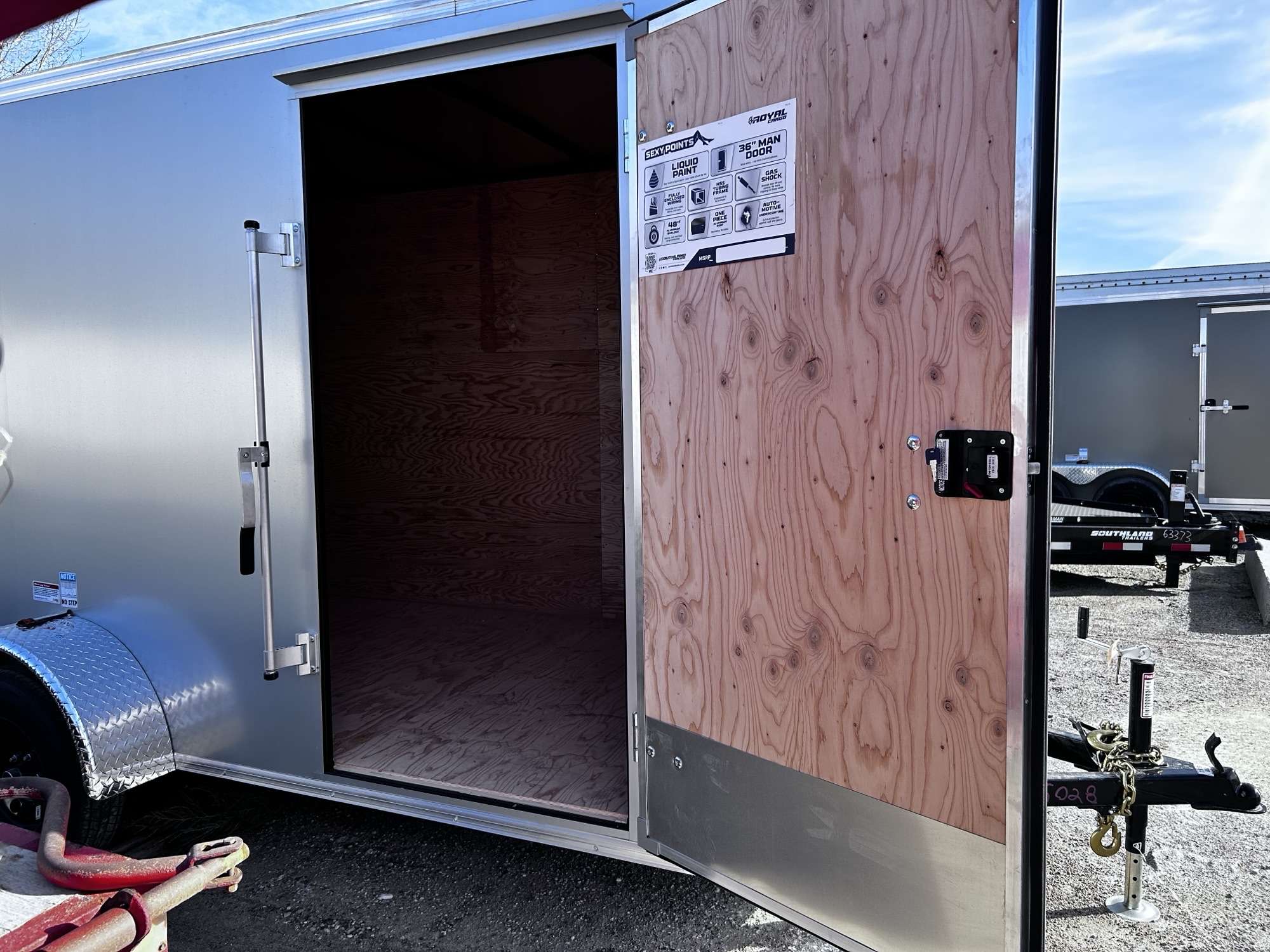 2027 Royal LCH 6' x 12' + V-Nose Cargo Trailer