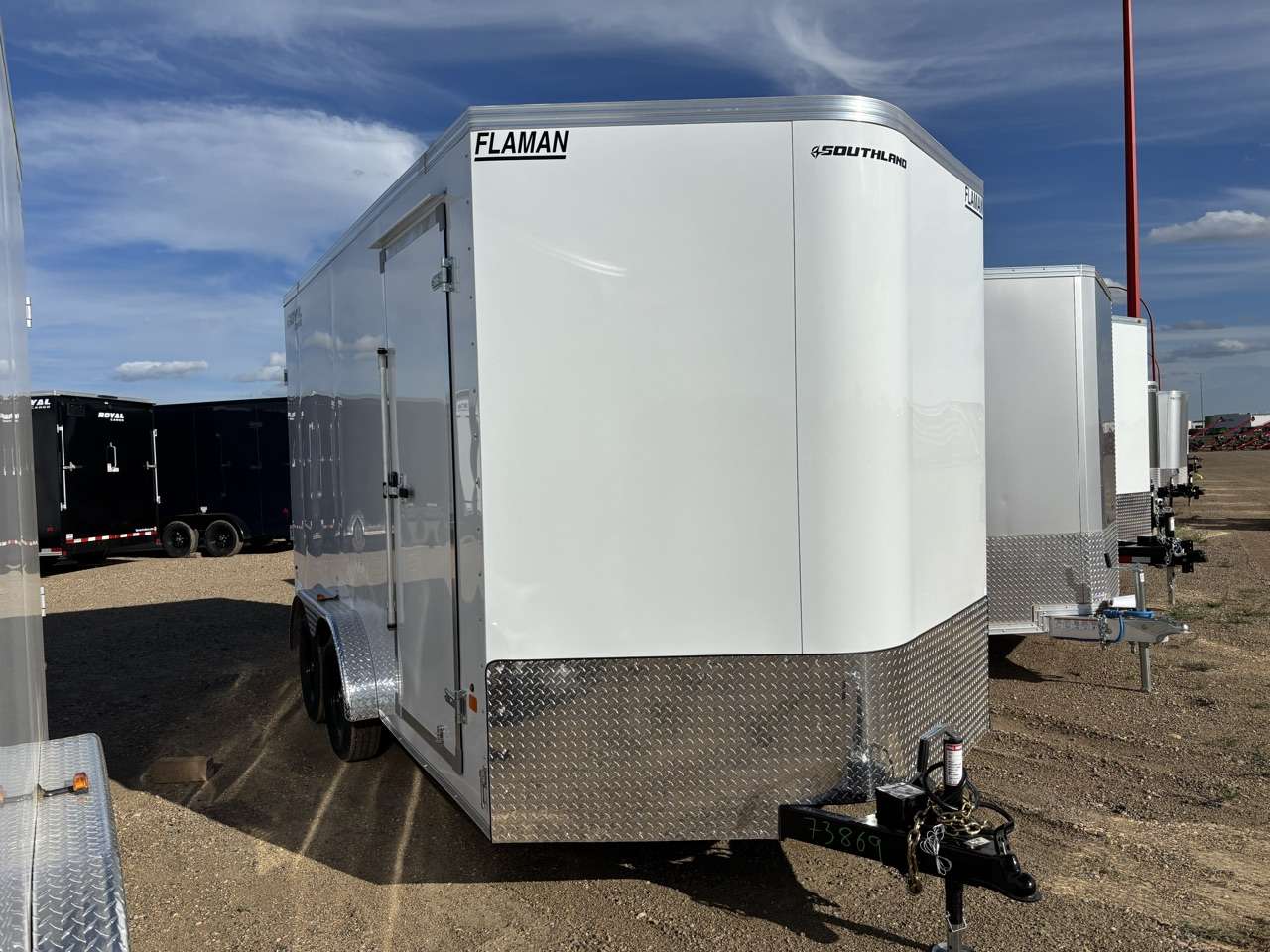 2027 Royal LCH 7'6" x 14' + V-Nose Cargo Trailer