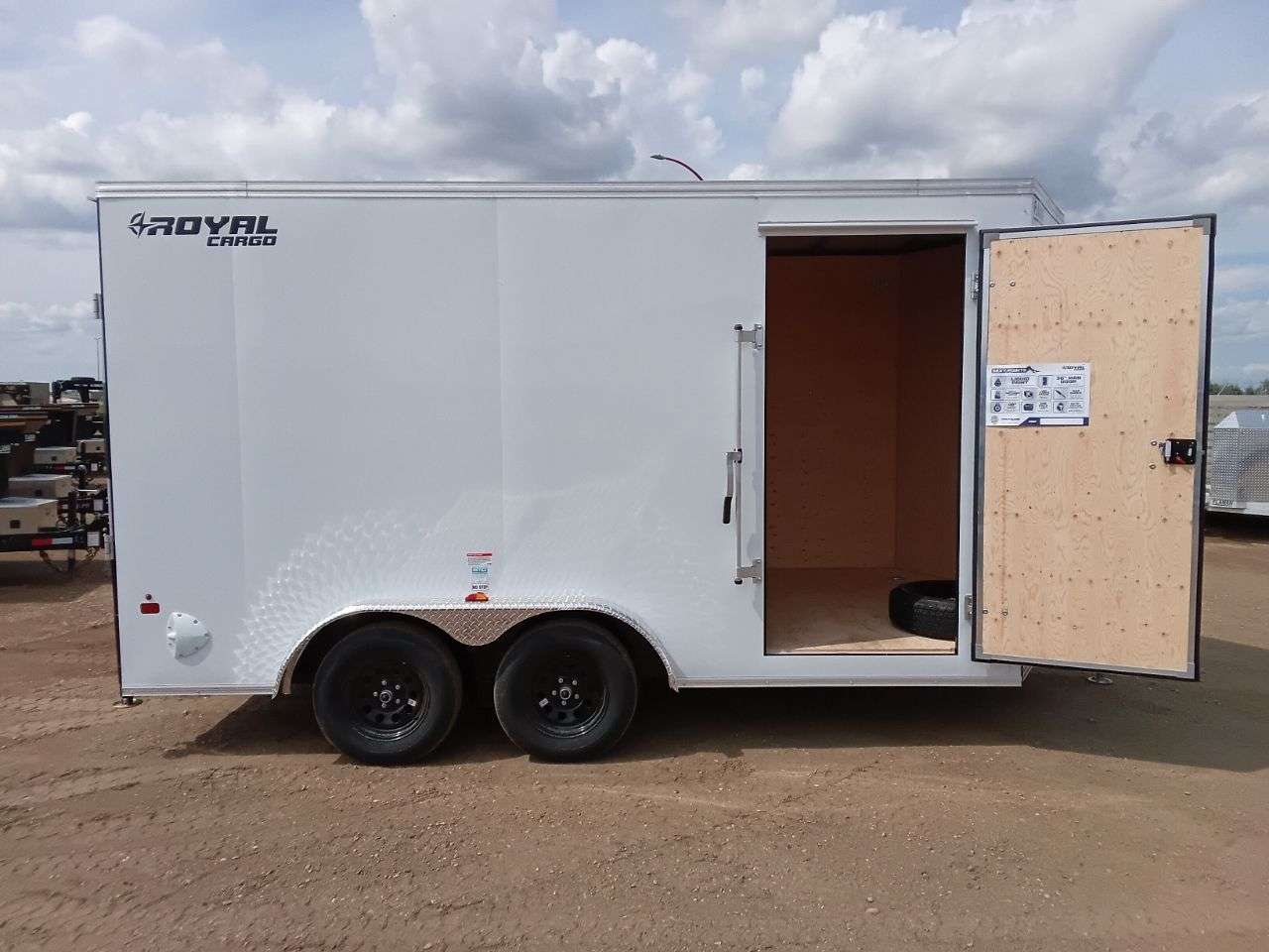 2027 Royal LCH 7'6" x 14' + V-Nose Cargo Trailer