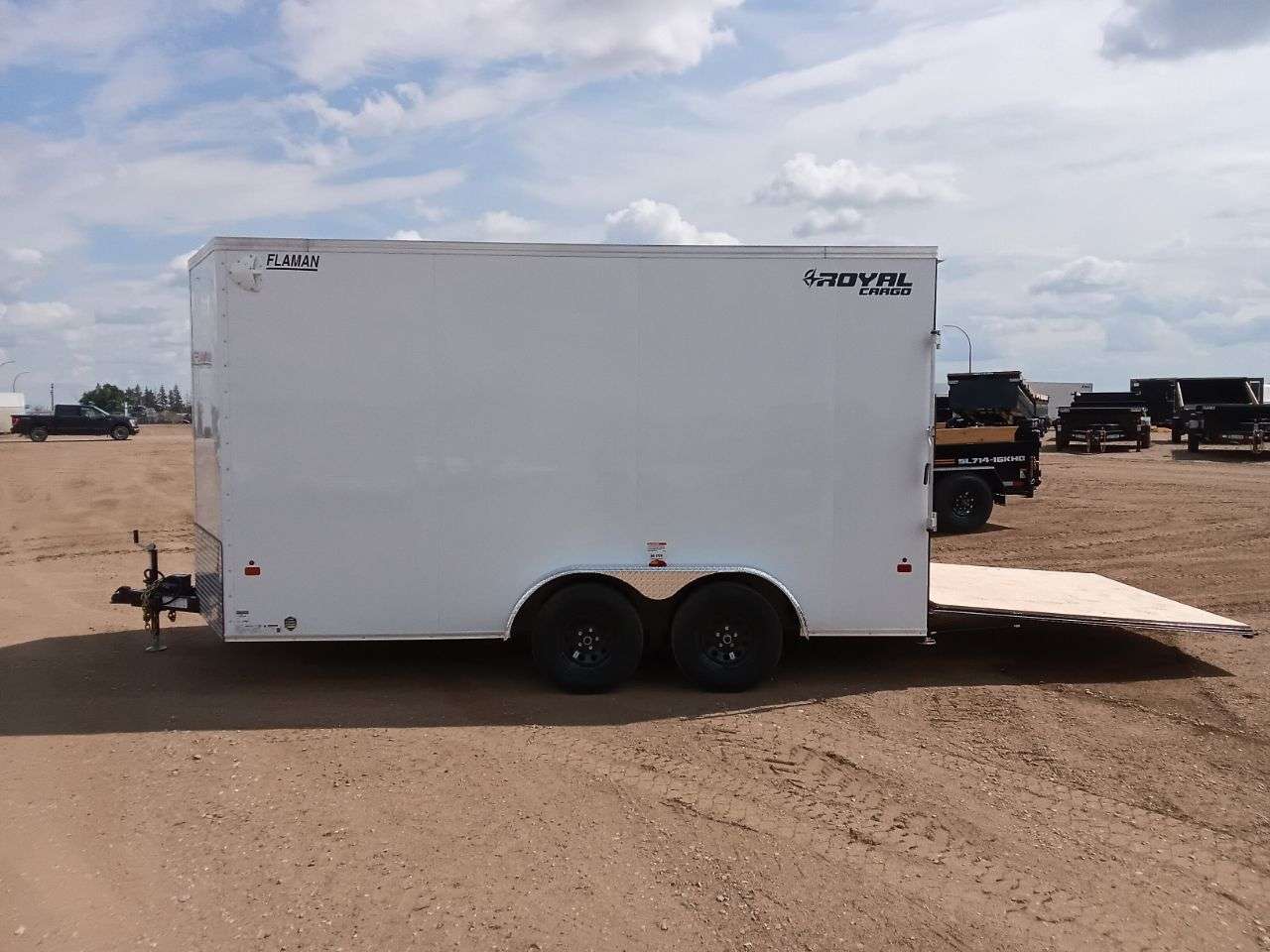 2027 Royal LCH 7'6" x 14' + V-Nose Cargo Trailer