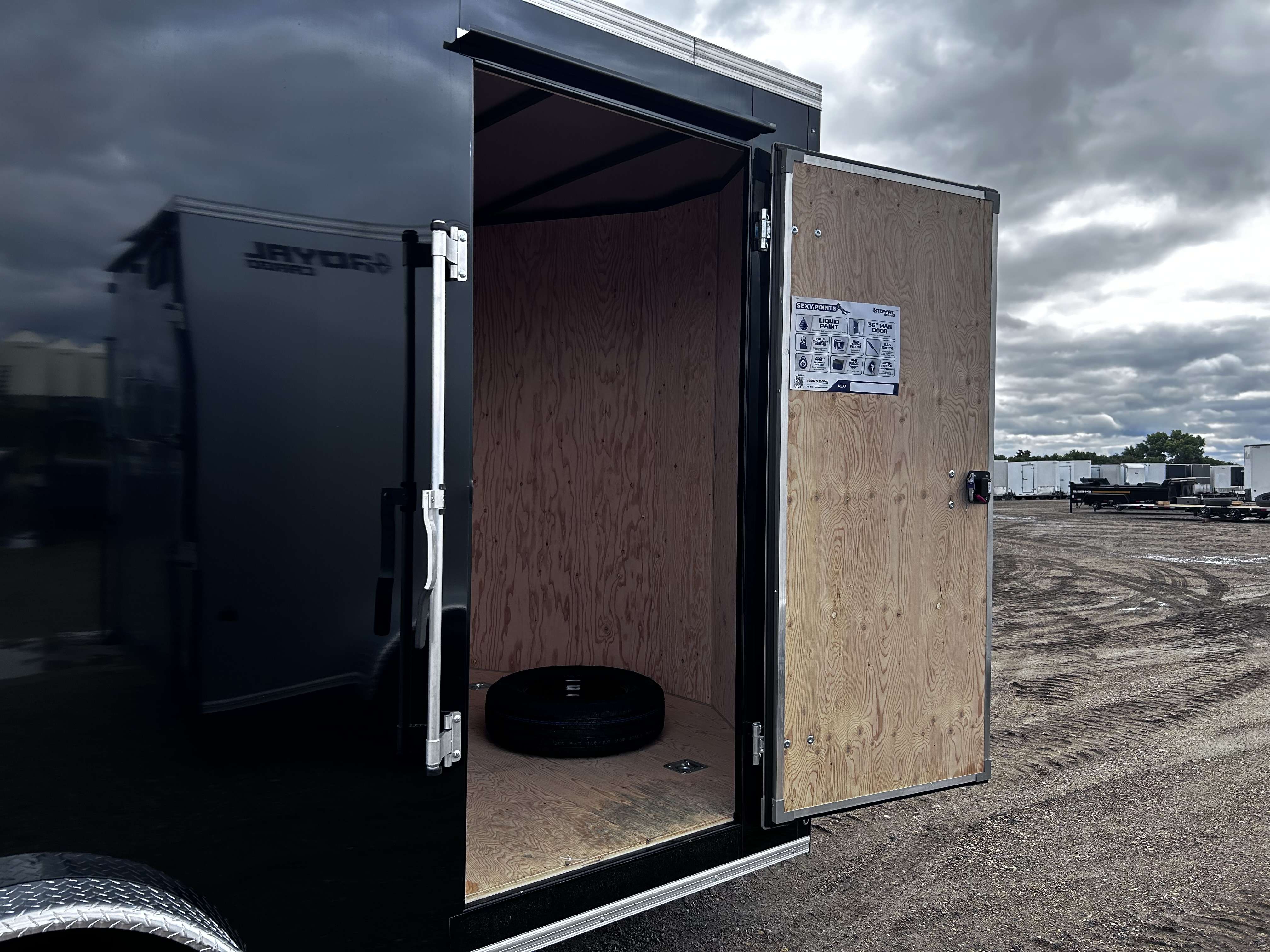 2027 Royal LCH 7'6" x 14' + V-Nose Cargo Trailer