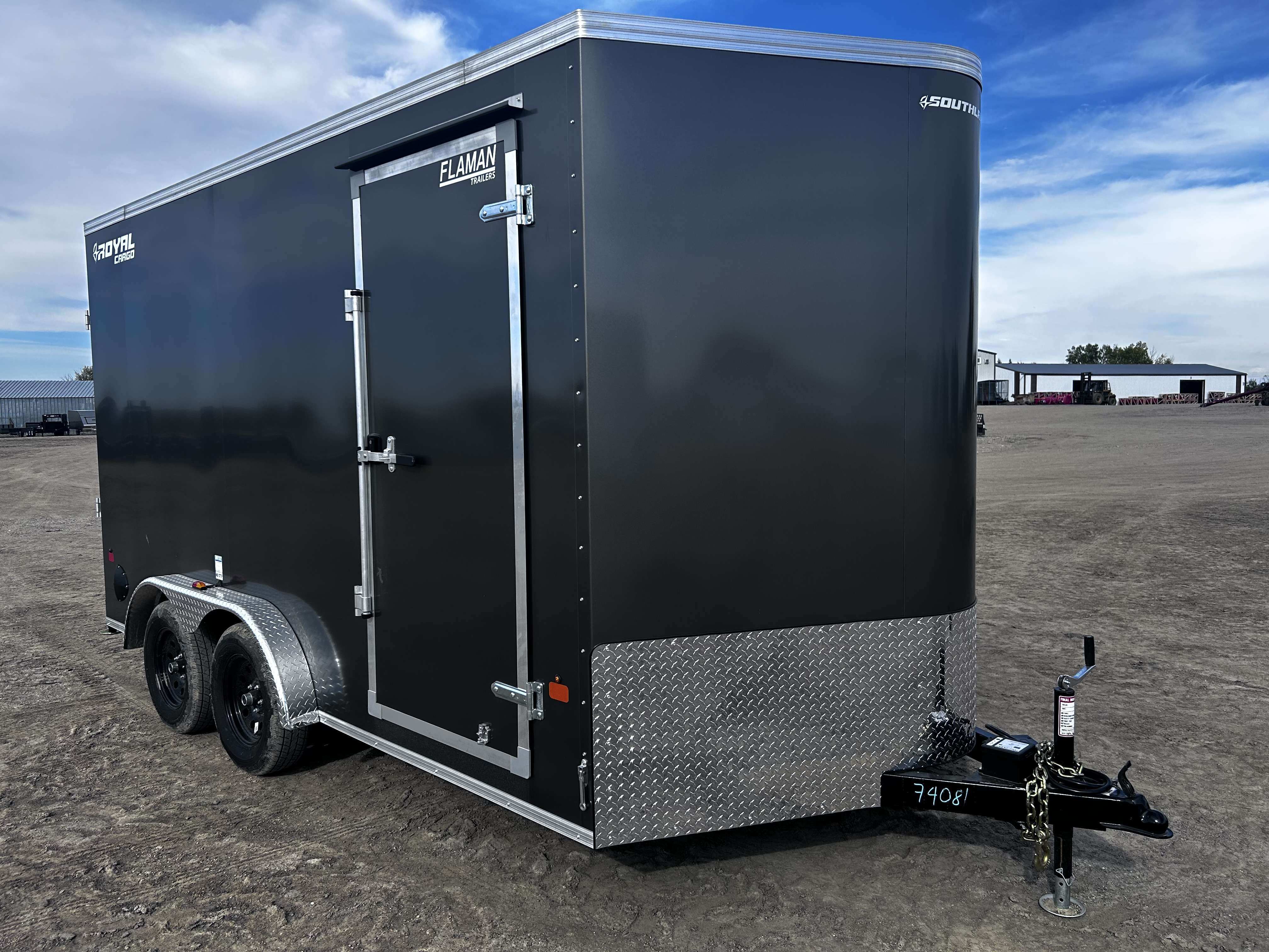 2027 Royal LCH 7'6" x 14' + V-Nose Cargo Trailer