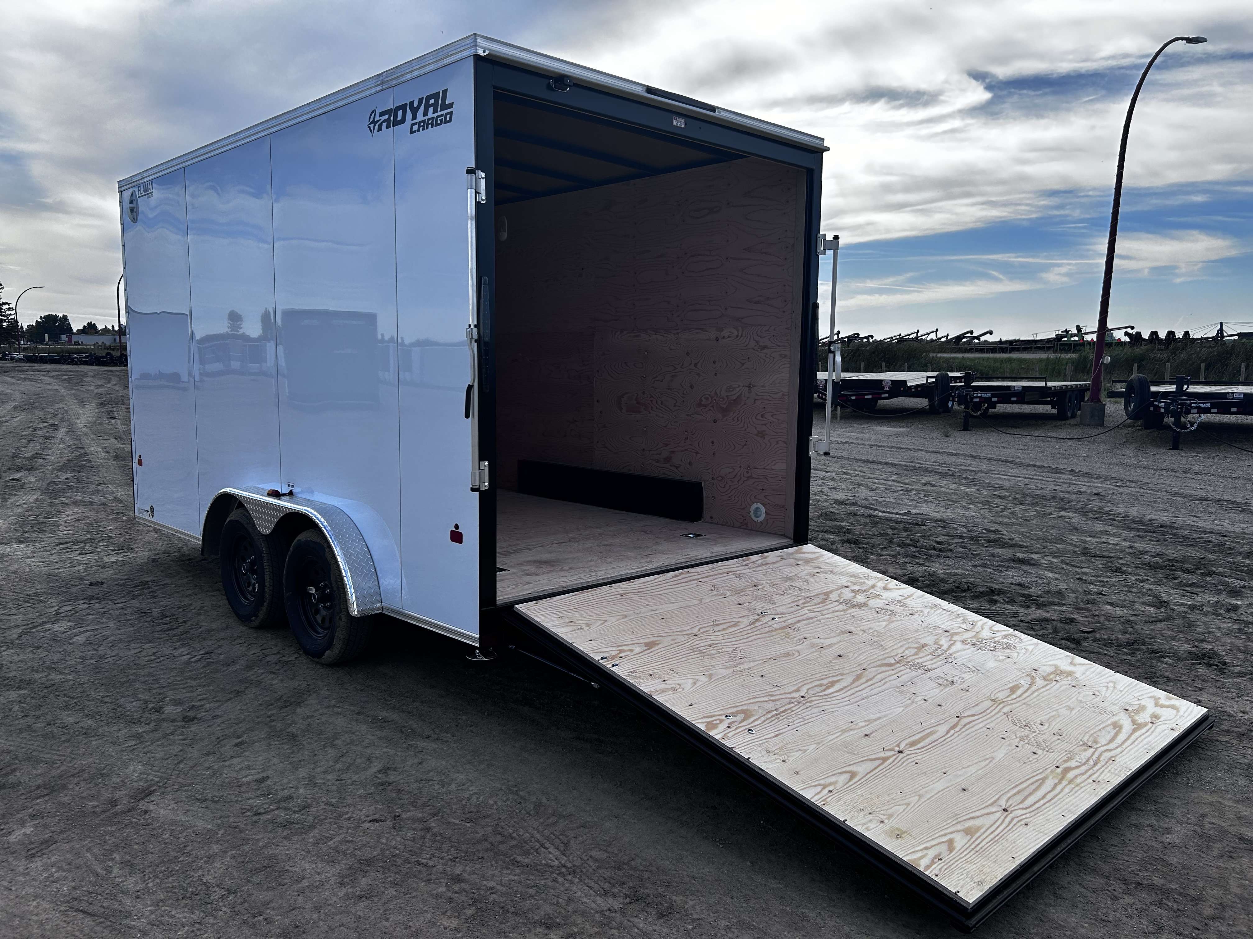 2027 Royal LCH 7'6" x 14' + V-Nose Cargo Trailer