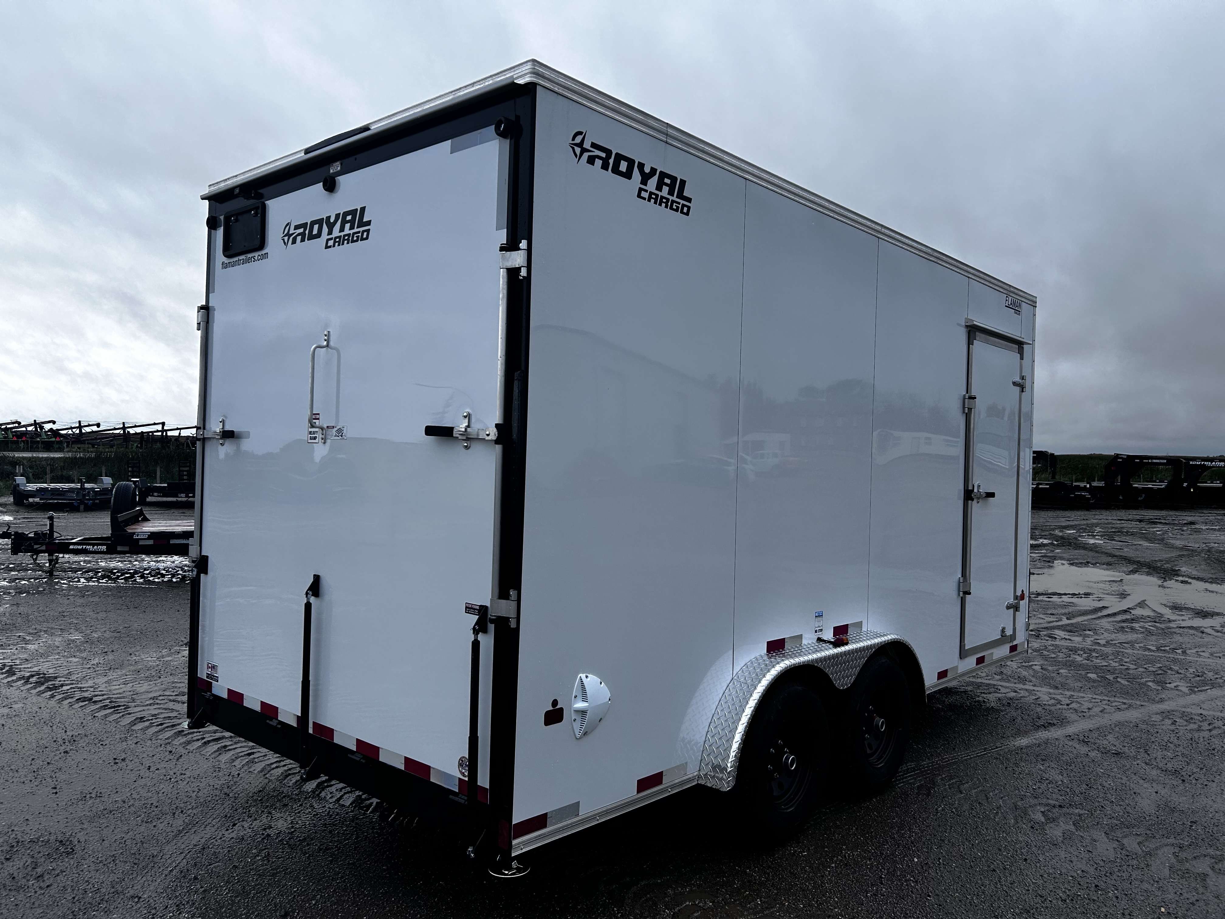 2027 Royal LCH 7'6" x 16' + V-Nose Cargo Trailer