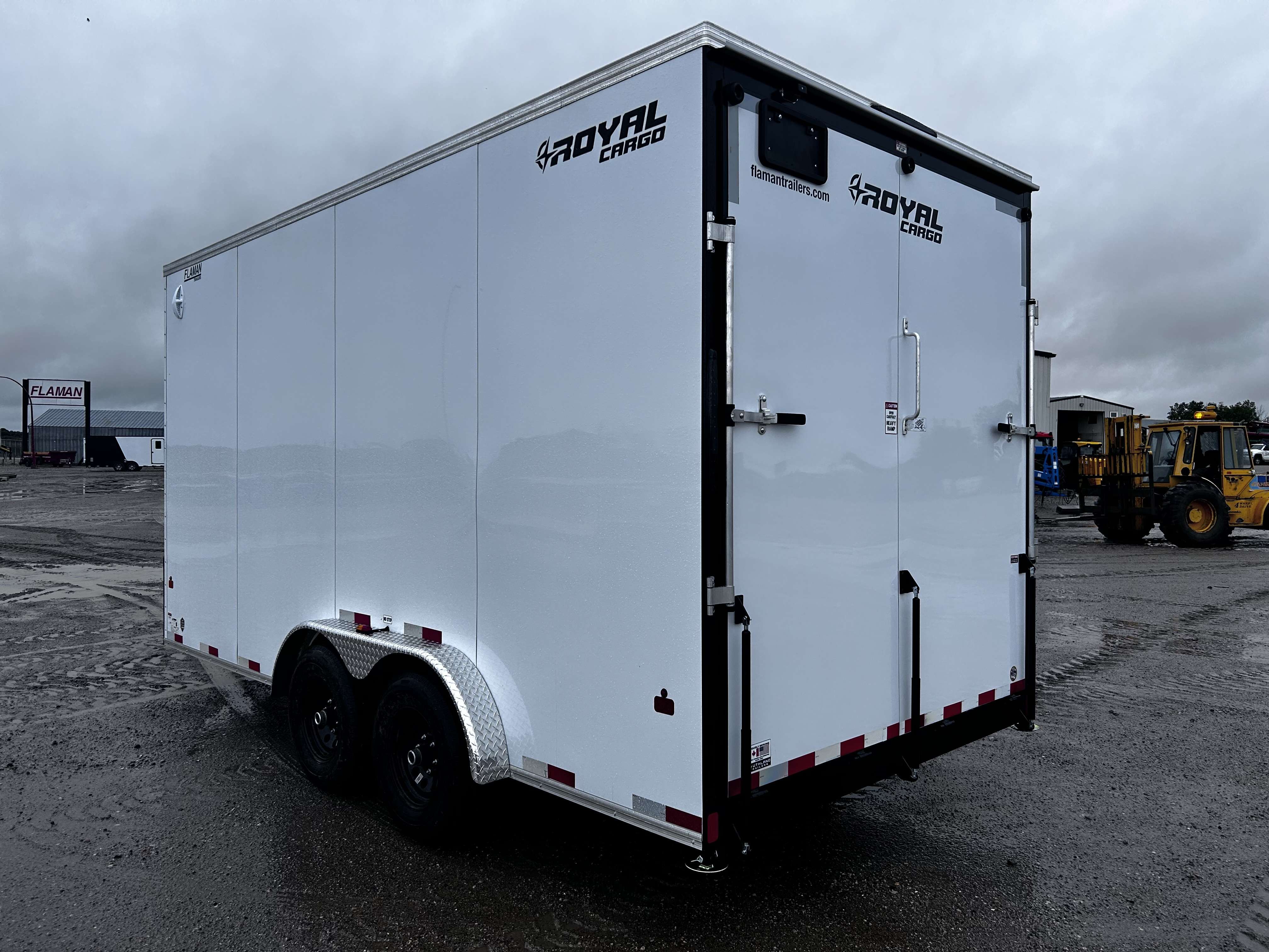 2027 Royal LCH 7'6" x 16' + V-Nose Cargo Trailer