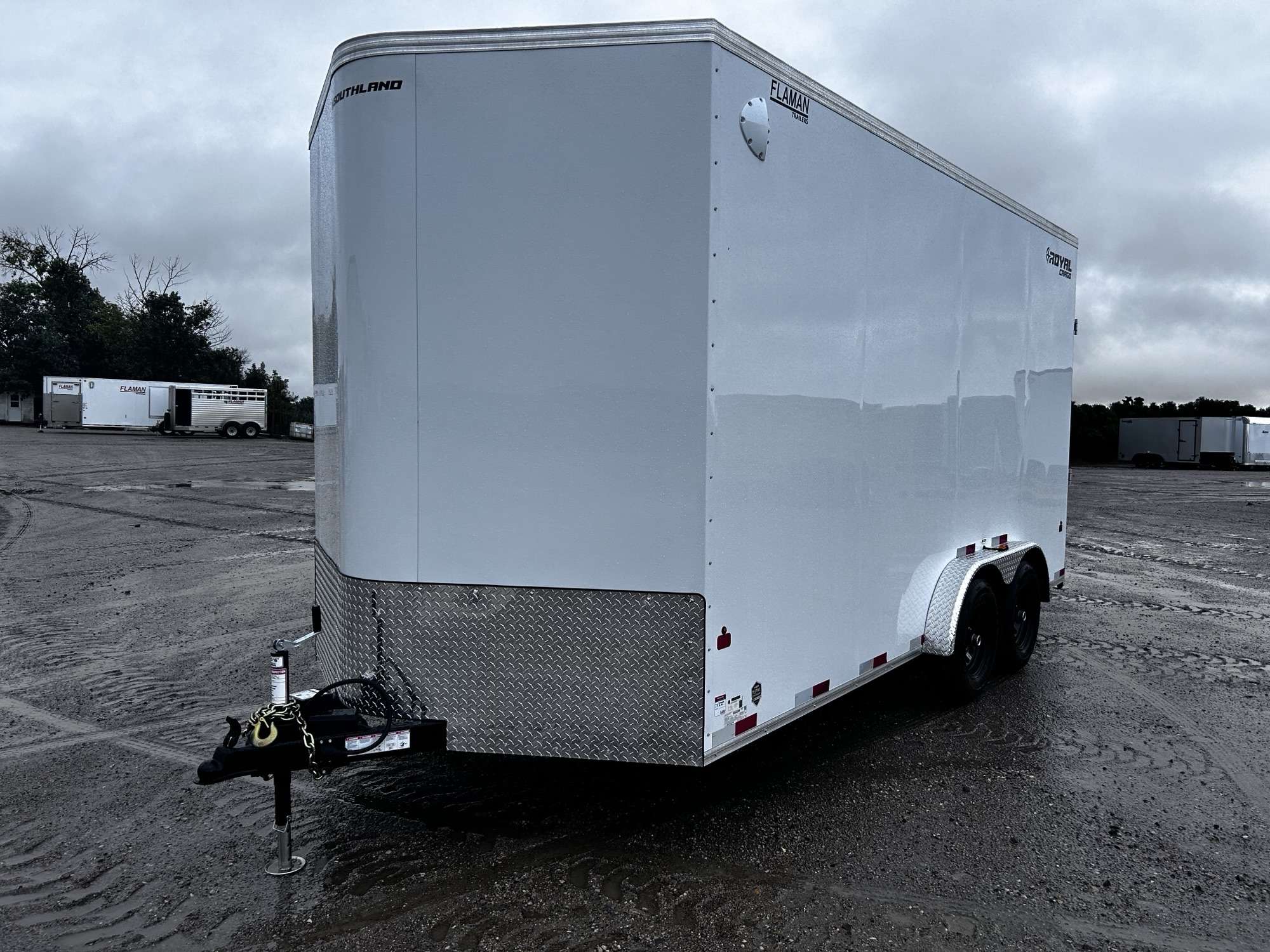 2027 Royal LCH 7'6" x 16' + V-Nose Cargo Trailer