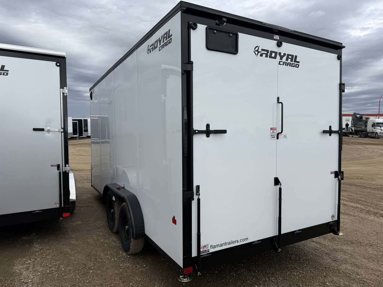 2027 Royal LCH 7'6" x 16' + V-Nose Cargo Trailer
