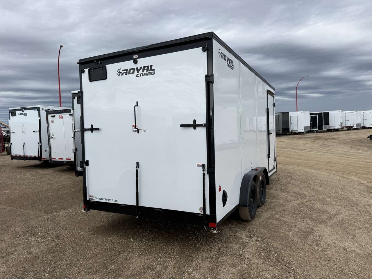 2027 Royal LCH 7'6" x 16' + V-Nose Cargo Trailer