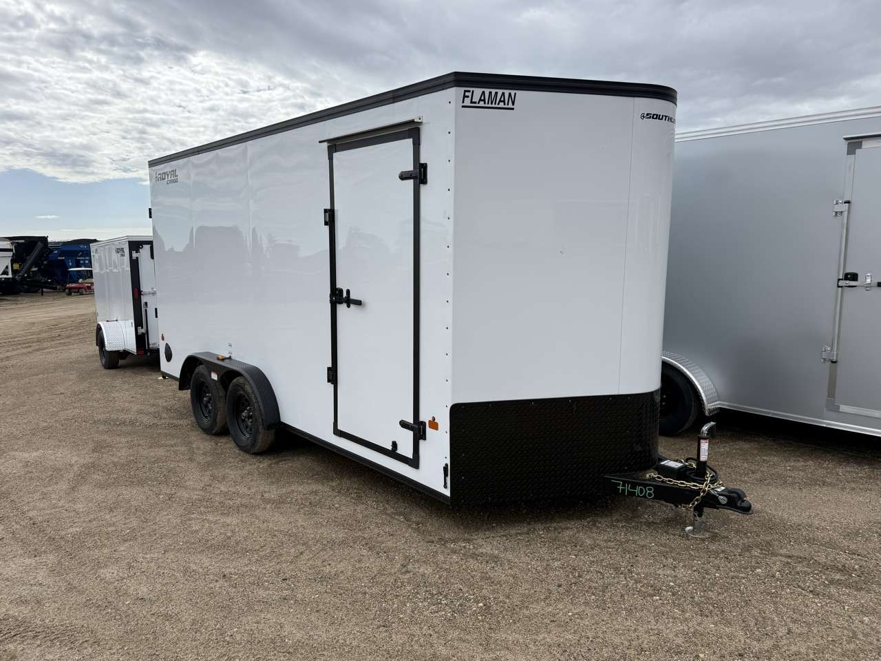 2027 Royal LCH 7'6" x 16' + V-Nose Cargo Trailer