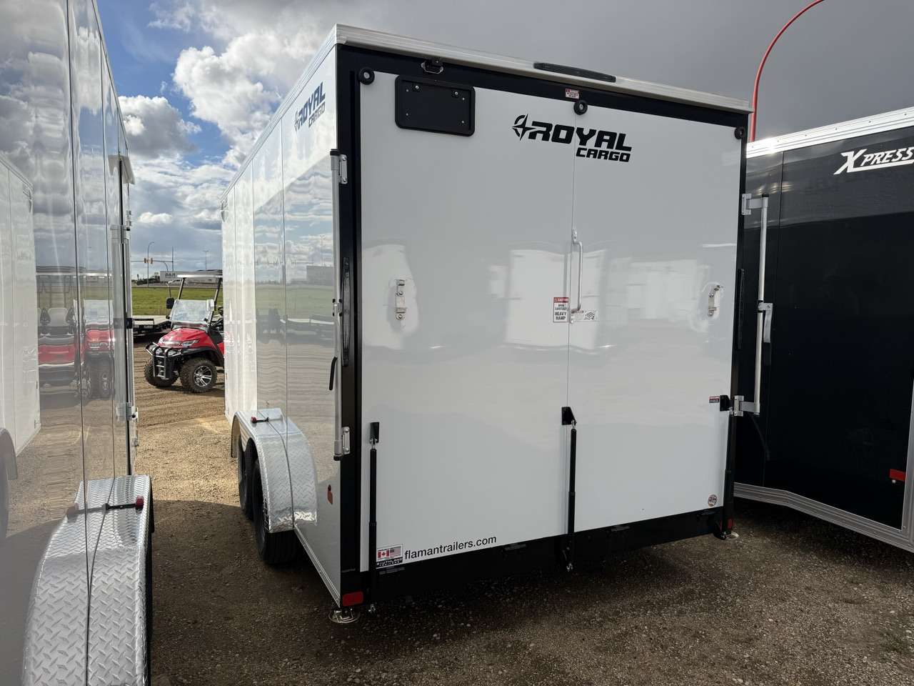 2027 Royal LCH 7'6" x 16' + V-Nose Cargo Trailer