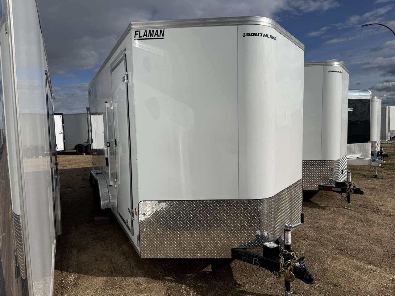 2027 Royal LCH 7'6" x 16' + V-Nose Cargo Trailer