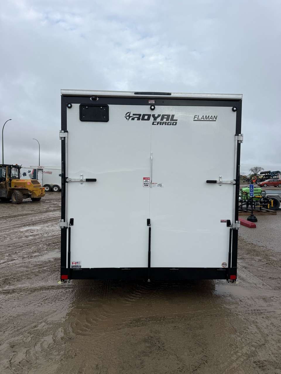 2027 Royal LCH 7'6" x 16' + V-Nose Cargo Trailer