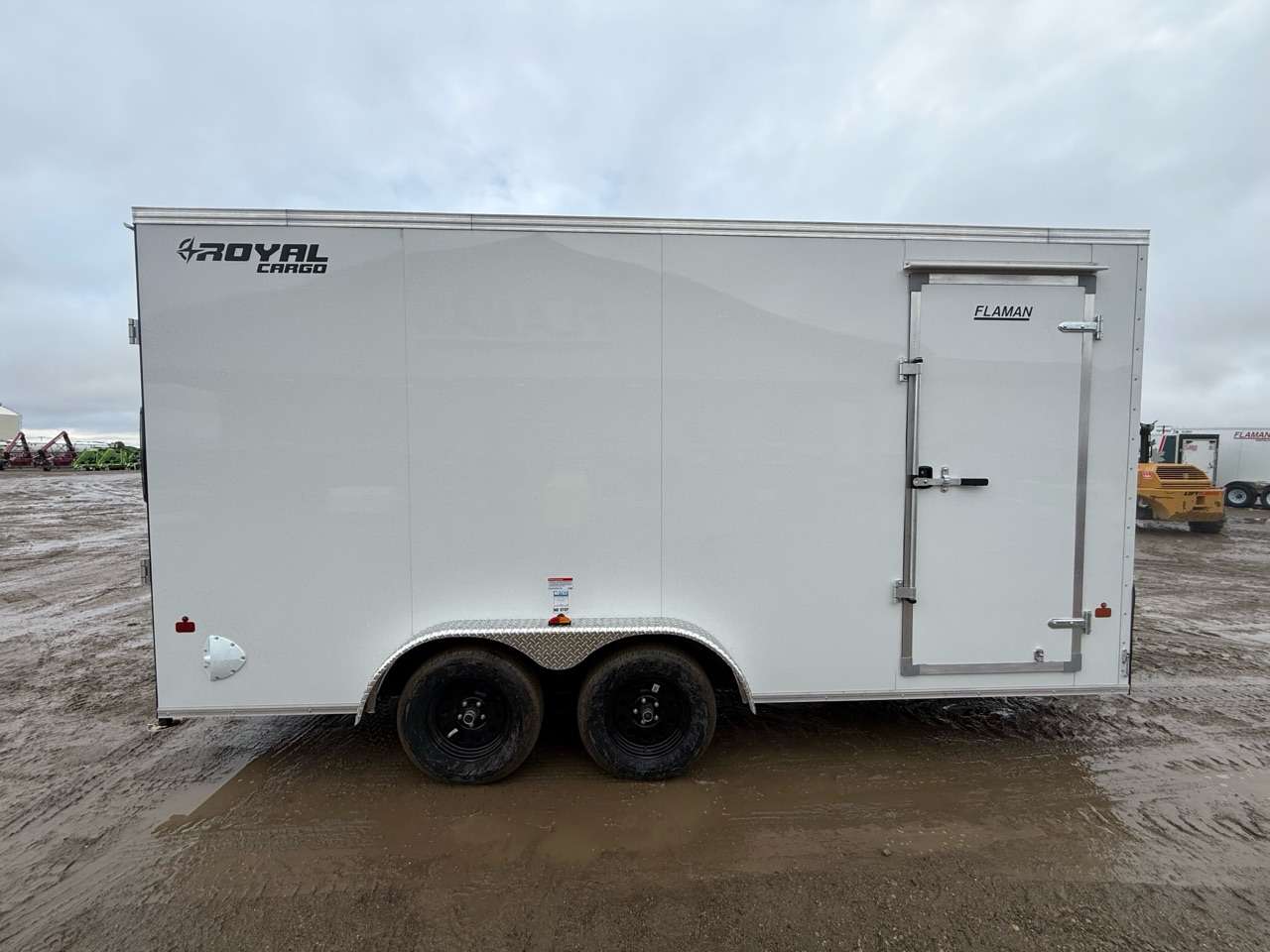 2027 Royal LCH 7'6" x 16' + V-Nose Cargo Trailer