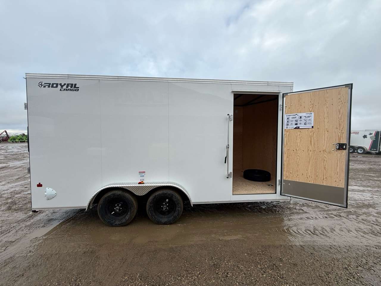2027 Royal LCH 7'6" x 16' + V-Nose Cargo Trailer