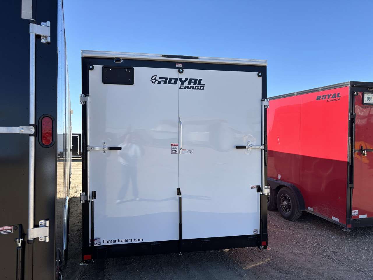 2027 Royal LCH 7'6" x 16' + V-Nose Cargo Trailer