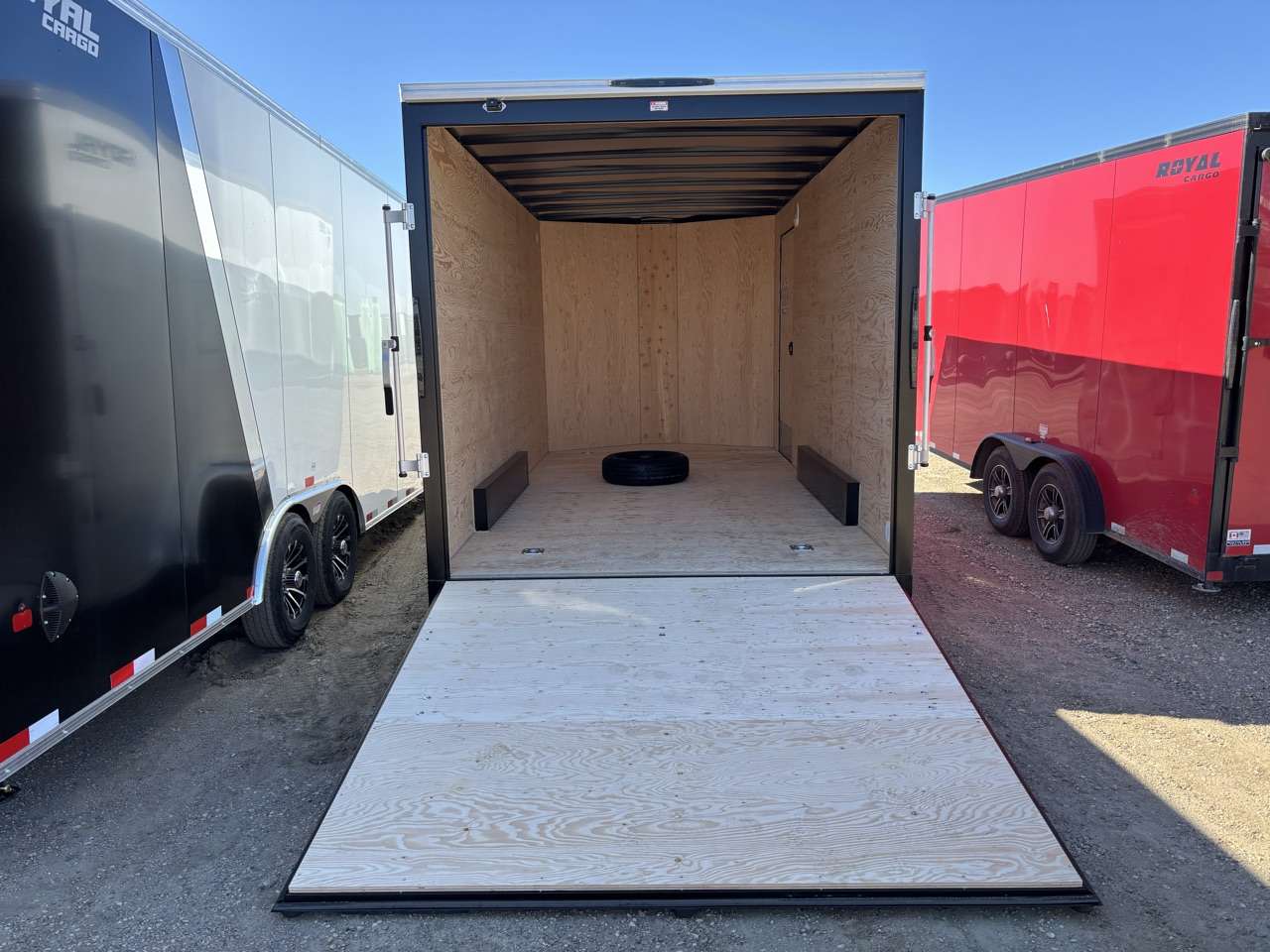 2027 Royal LCH 7'6" x 16' + V-Nose Cargo Trailer