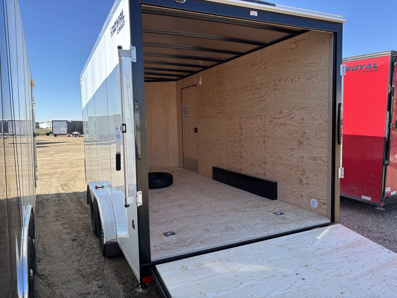 2027 Royal LCH 7'6" x 16' + V-Nose Cargo Trailer