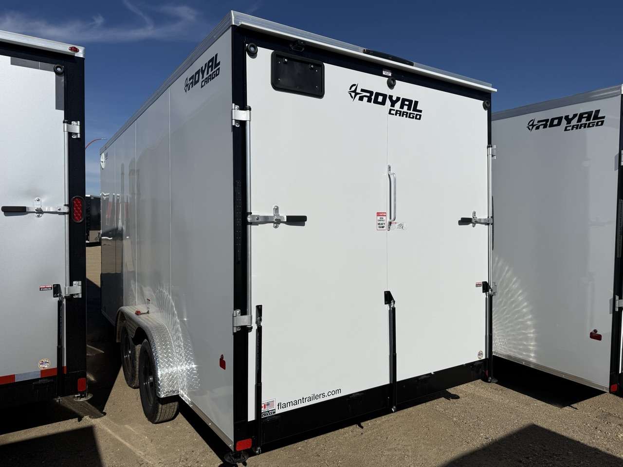 2027 Royal LCH 7'6" x 16' + V-Nose Cargo Trailer