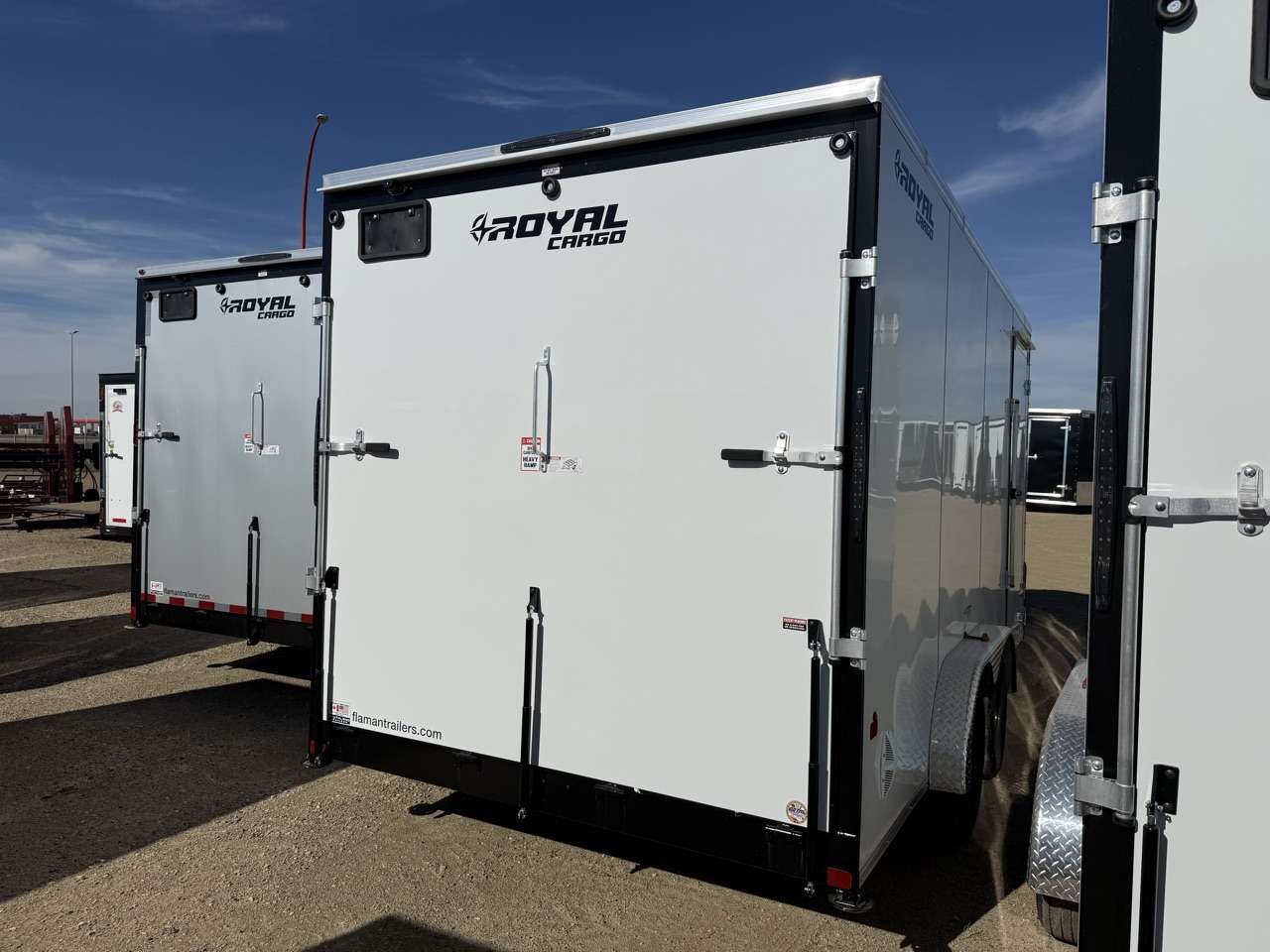 2027 Royal LCH 7'6" x 16' + V-Nose Cargo Trailer