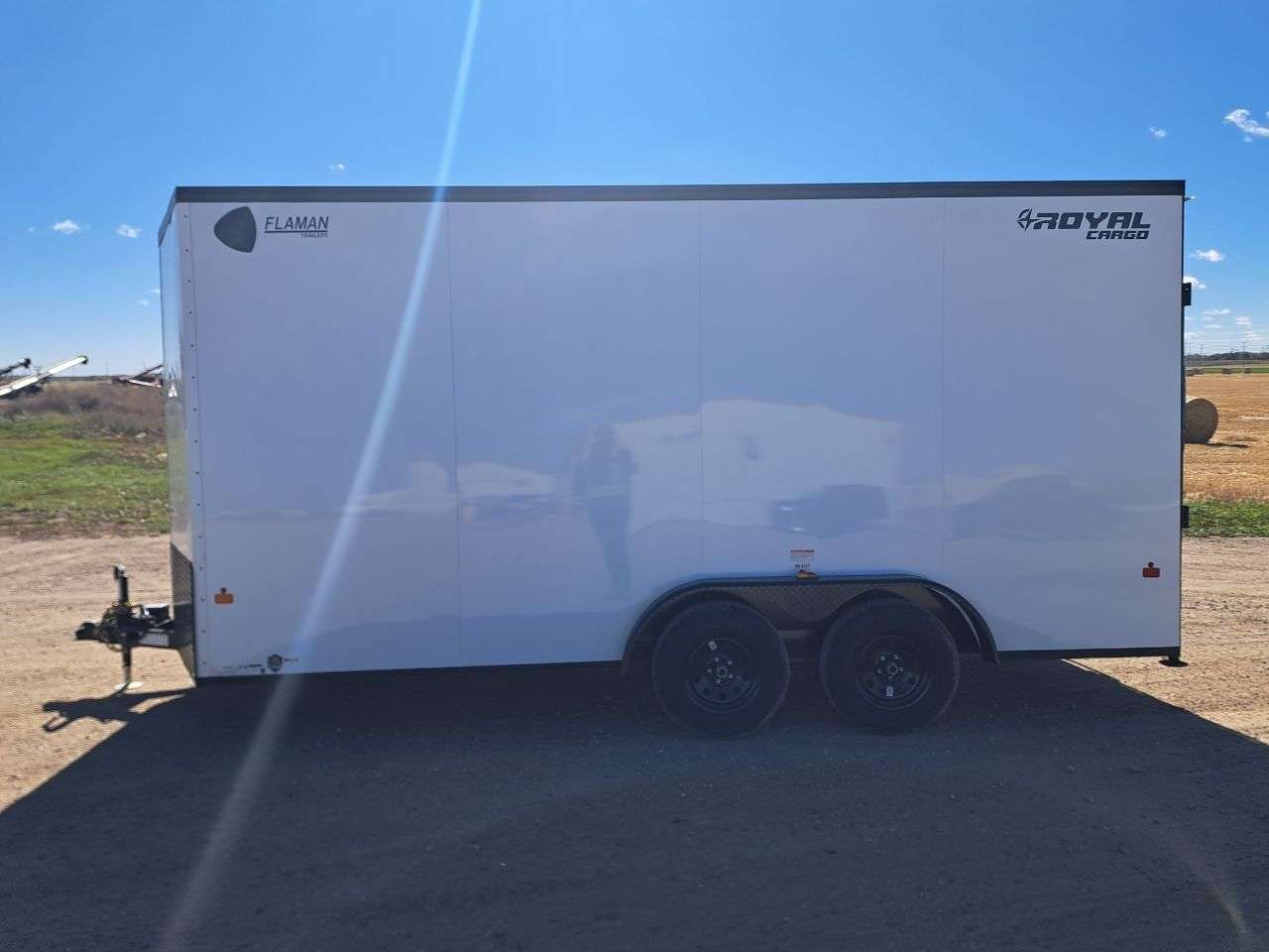 2027 Royal LCH 7'6" x 16' + V-Nose Cargo Trailer