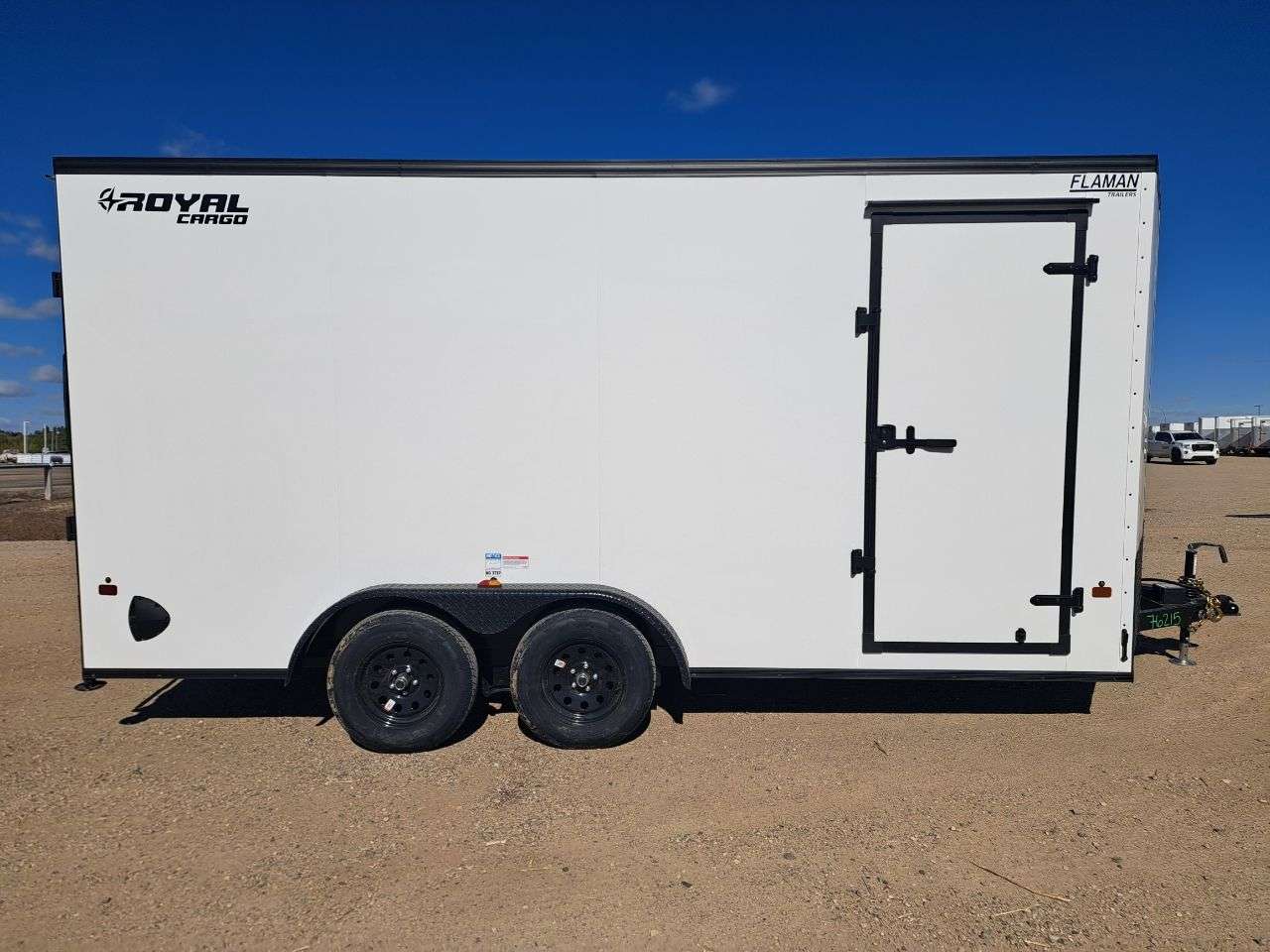 2027 Royal LCH 7'6" x 16' + V-Nose Cargo Trailer