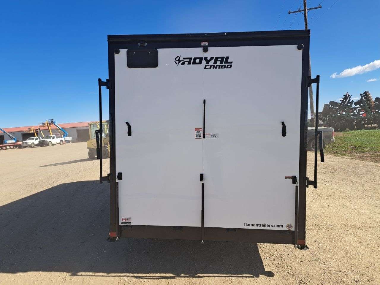 2027 Royal LCH 7'6" x 16' + V-Nose Cargo Trailer