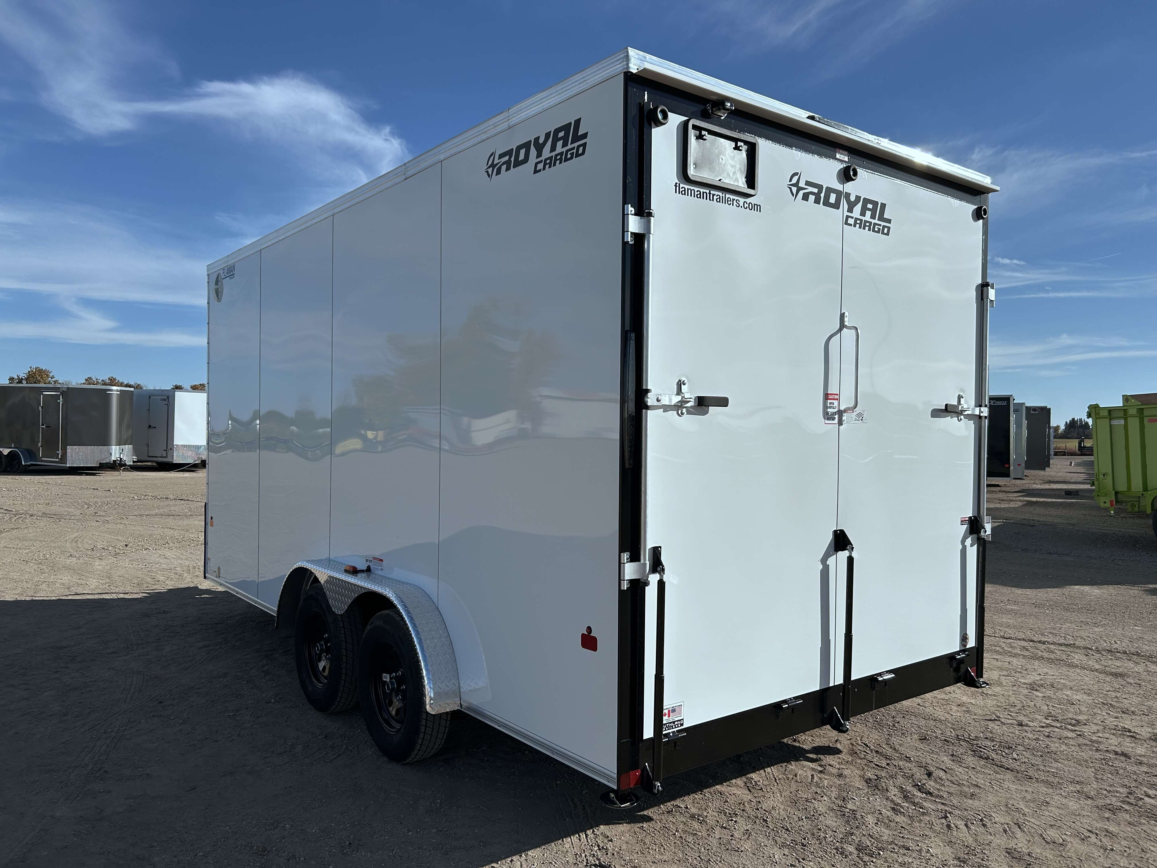 2027 Royal LCH 7'6" x 16' + V-Nose Cargo Trailer