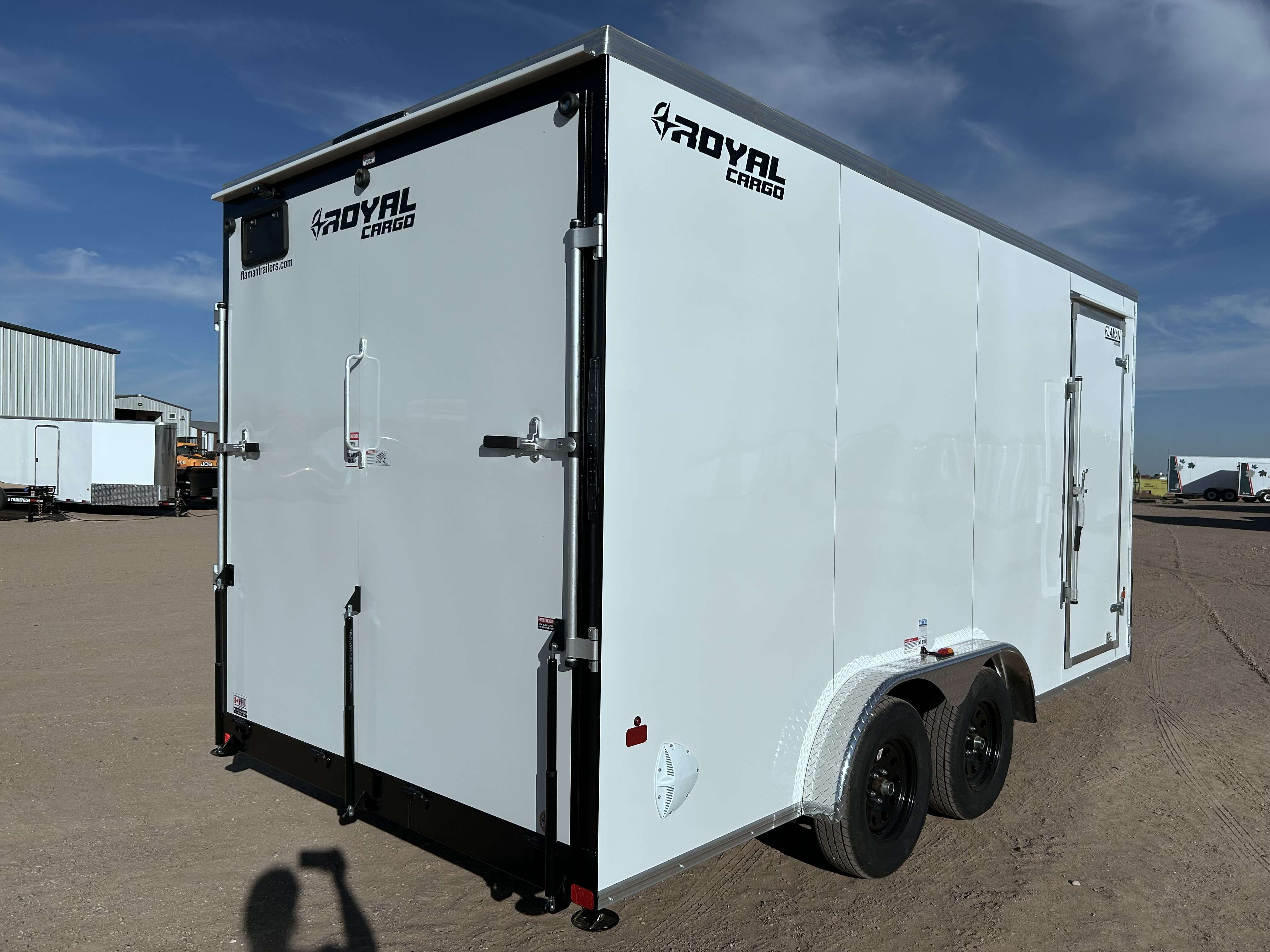 2027 Royal LCH 7'6" x 16' + V-Nose Cargo Trailer
