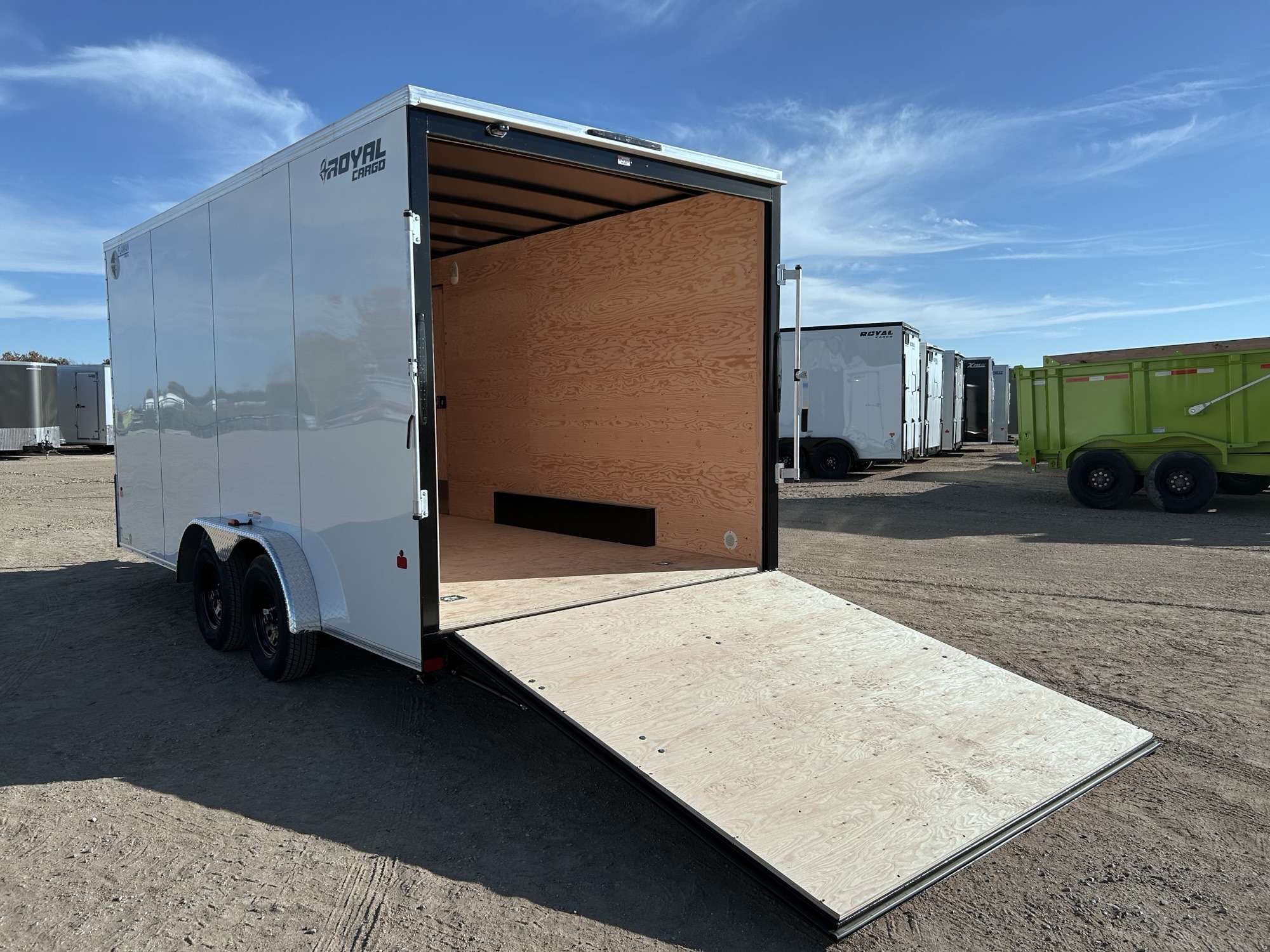 2027 Royal LCH 7'6" x 16' + V-Nose Cargo Trailer