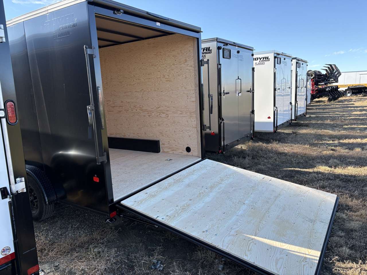 2027 Royal LCH 7'6" x 16' + V-Nose Cargo Trailer