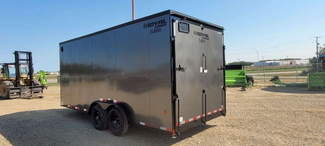 2027 Royal LCH 7'6" x 18' + V-Nose Cargo Trailer