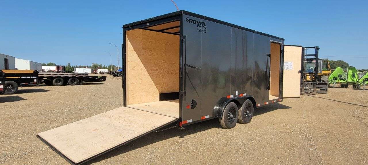 2027 Royal LCH 7'6" x 18' + V-Nose Cargo Trailer