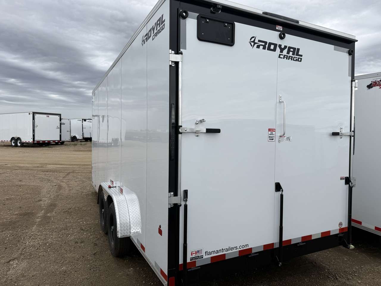2027 Royal LCH 7'6" x 18' + V-Nose Cargo Trailer