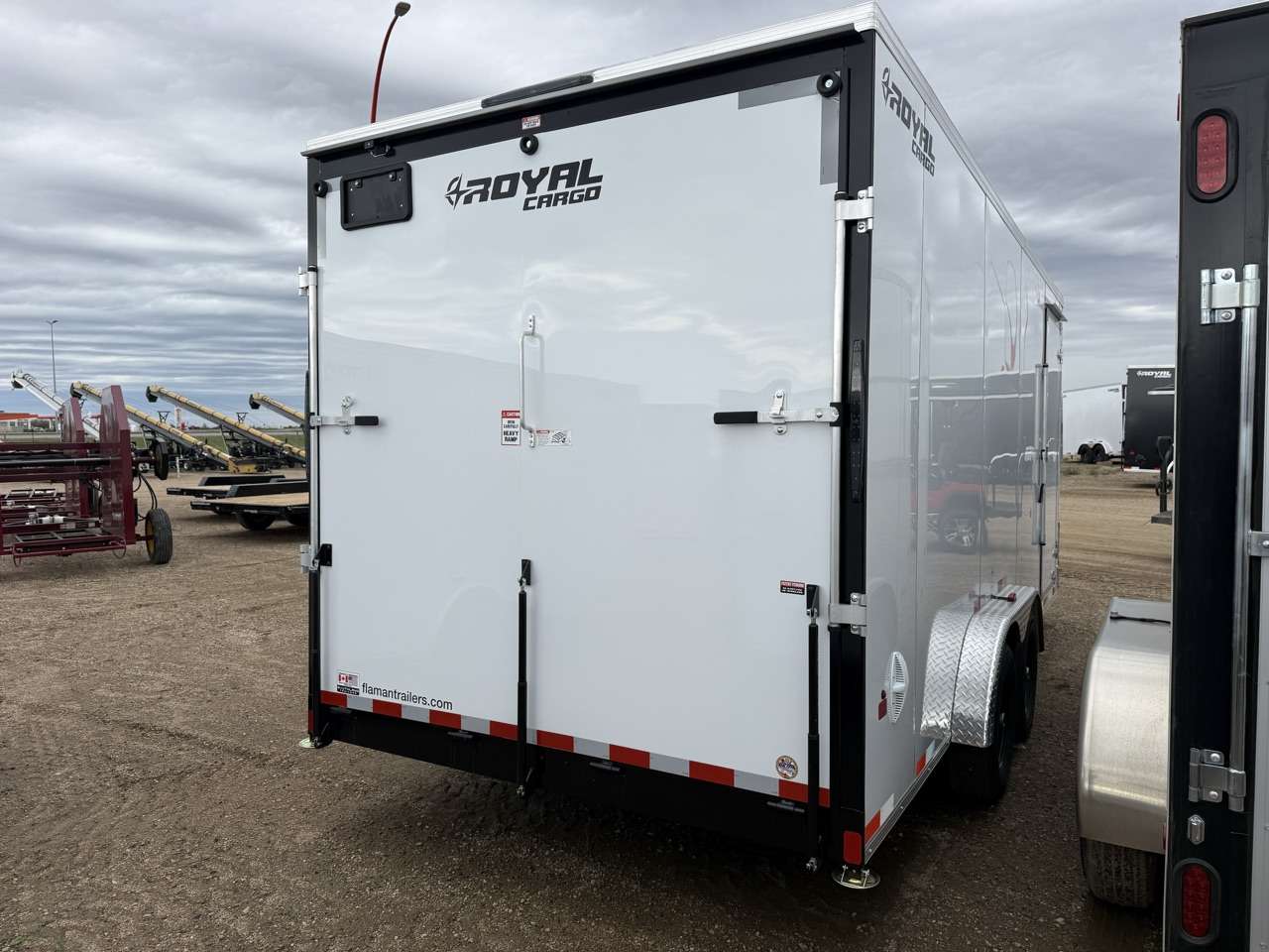 2027 Royal LCH 7'6" x 18' + V-Nose Cargo Trailer