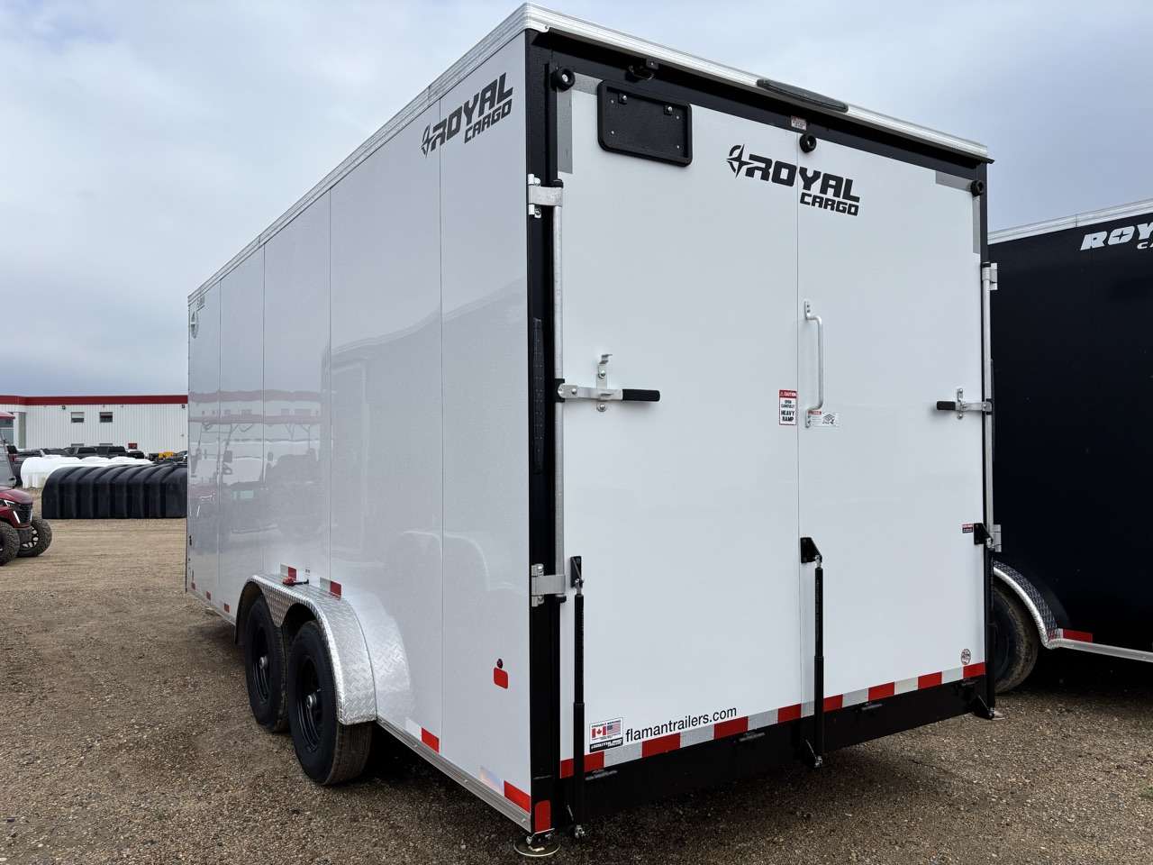 2027 Royal LCH 7'6" x 18' + V-Nose Cargo Trailer