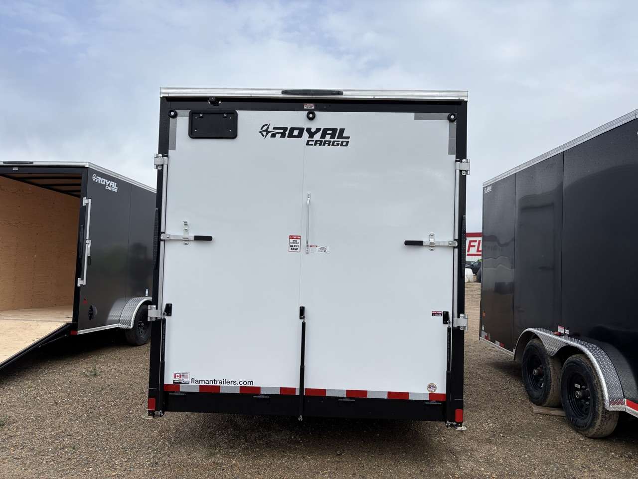 2027 Royal LCH 7'6" x 18' + V-Nose Cargo Trailer